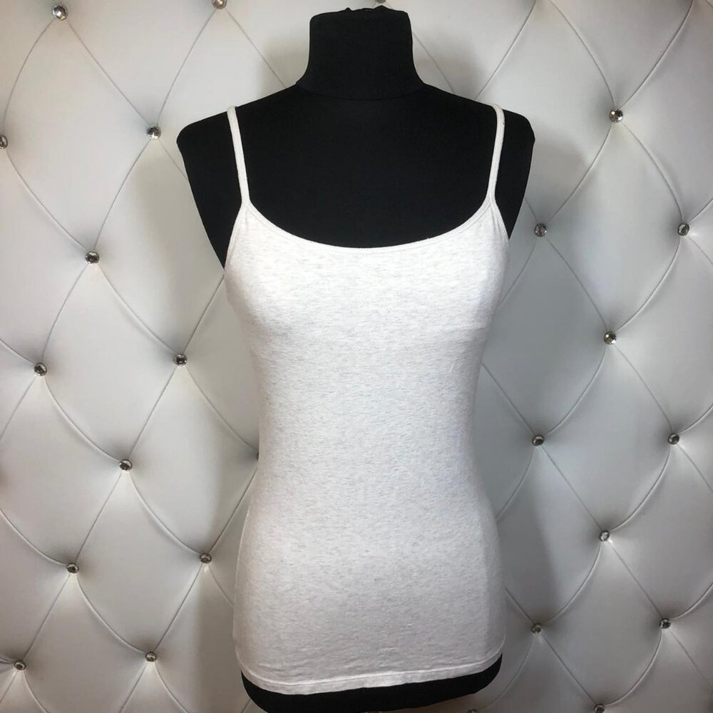 Express White Fitted Sleeveless Camisole Size S